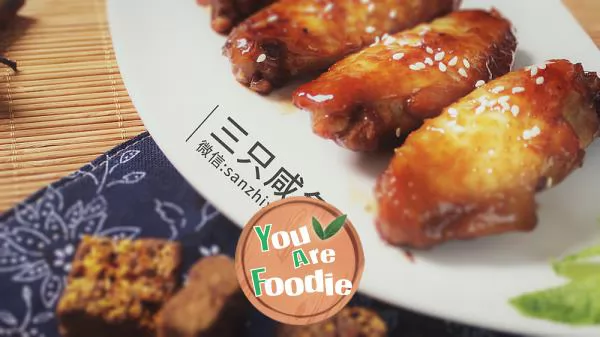 Sweet scented osmanthus brown sugar chicken wings