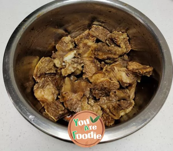 Fragrant beef chunks