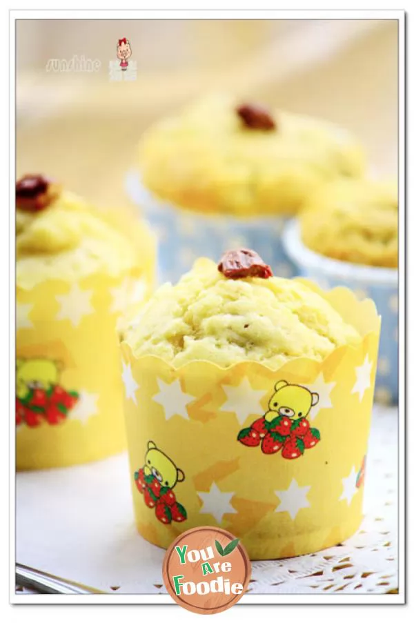 Jujube Muffin Cake