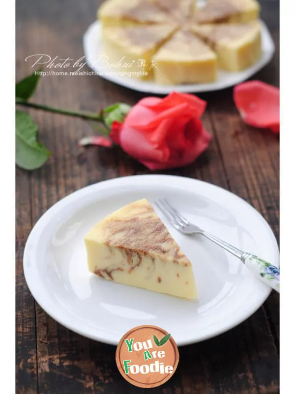 [coffee Marble Cheese Cake]