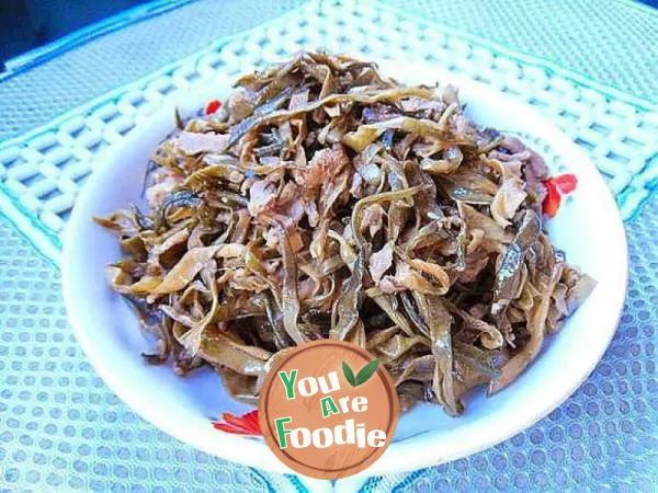 Fried shredded beans