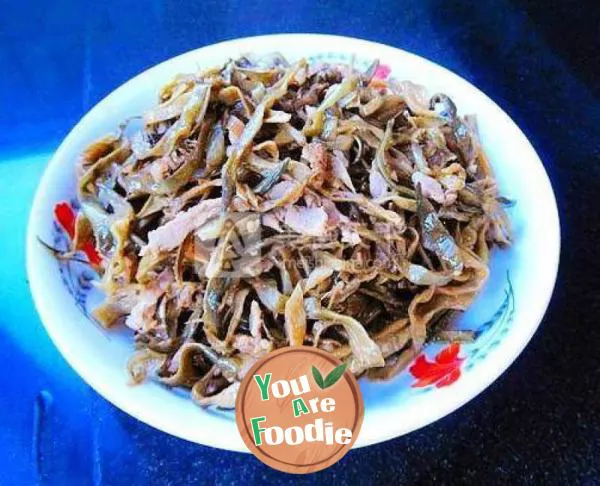 Fried shredded beans