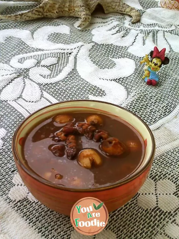 Red bean, Adlay and lotus seed porridge