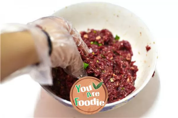 [soda beef Mini hamburger]