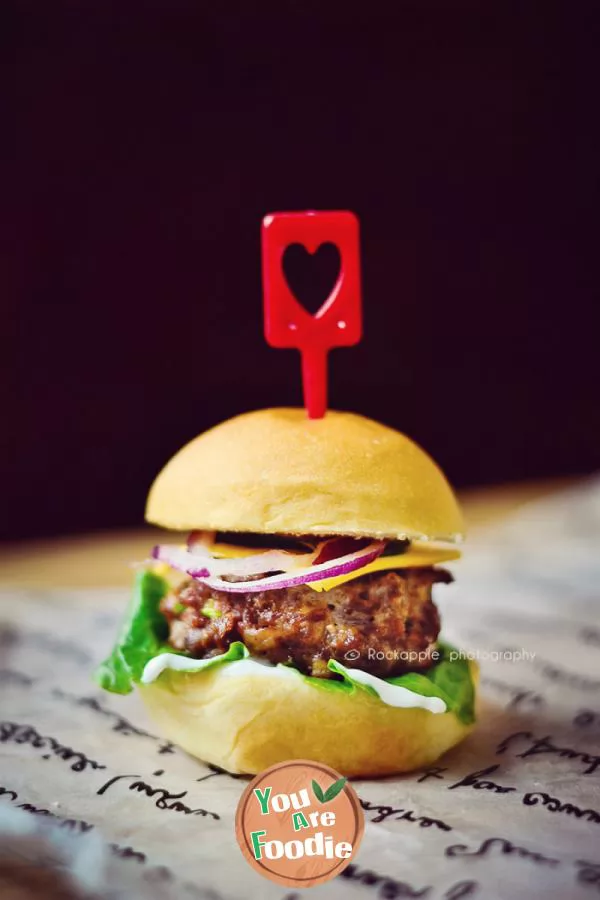 [soda beef Mini hamburger]