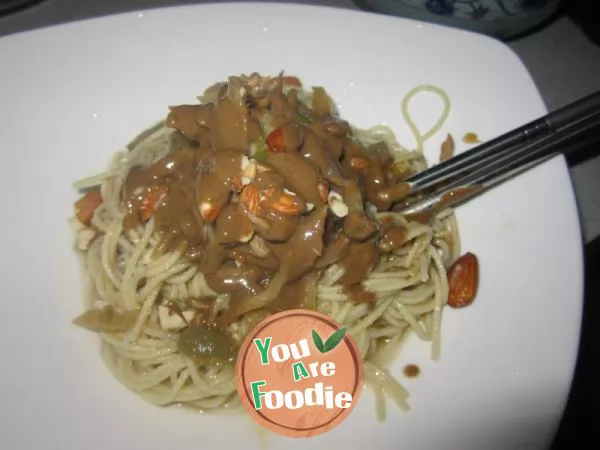 Homemade-cold-noodles-with-saliva