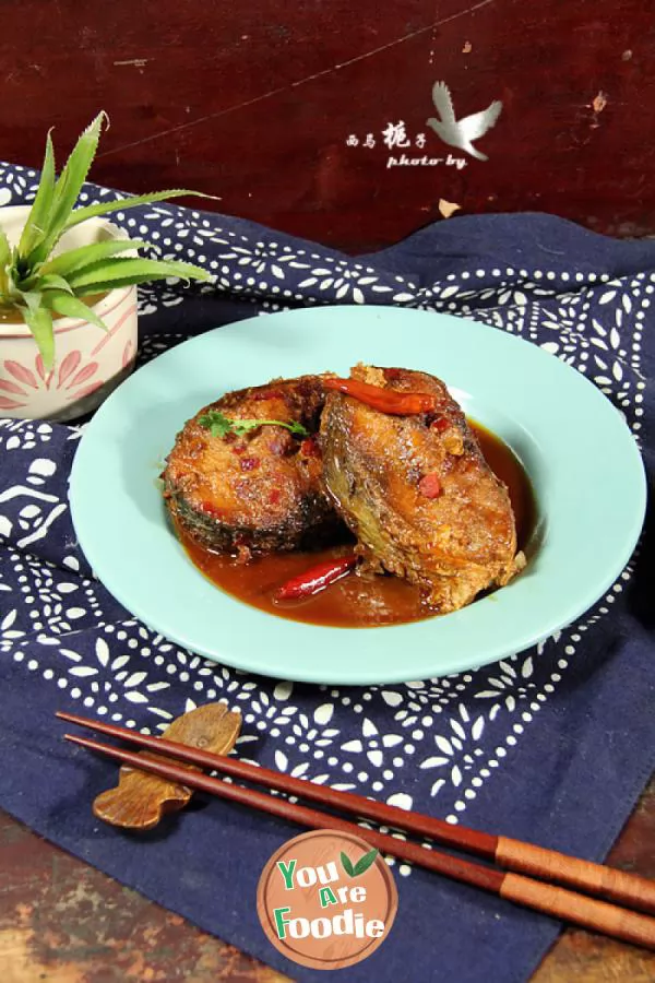 Braised-sea-Barracuda-in-chili-sauce