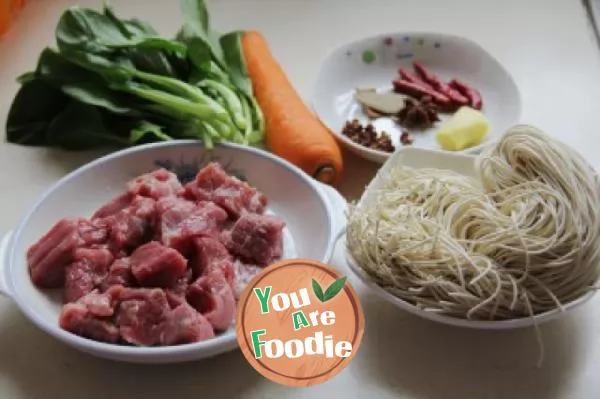 Beef noodles