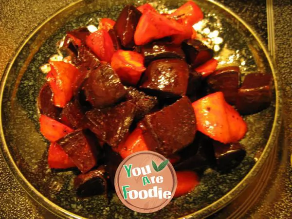 Beet head carrot salad Beet head carrot salad