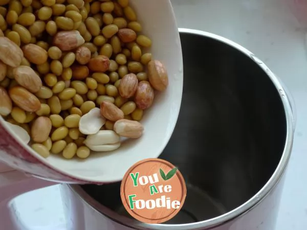 Jujube longan soybean milk