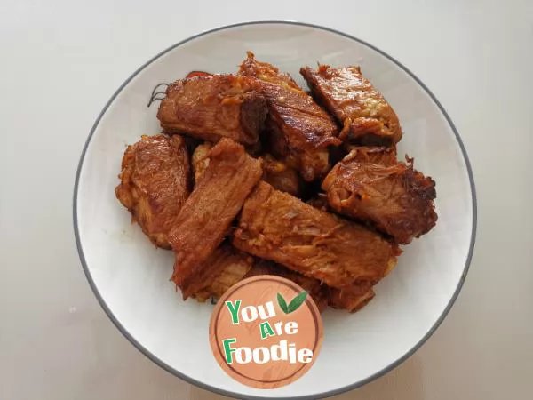 Fried spareribs