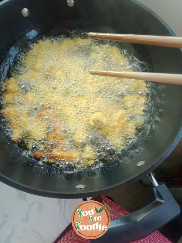 Fried fish fillet