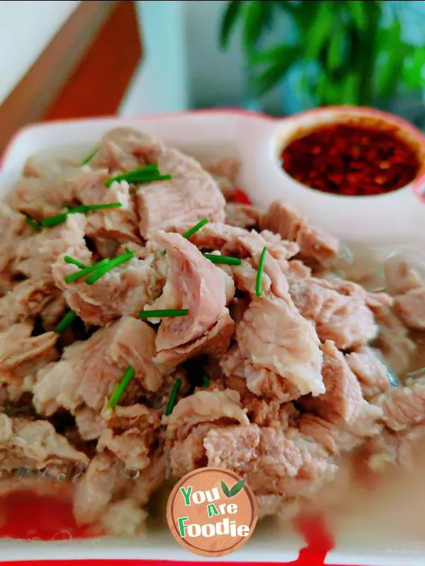 Beef Brisket in clear soup