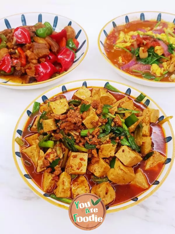 Sichuan-style-minced-meat-braised-tofu