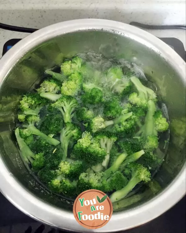 Fried chicken breast with Broccoli