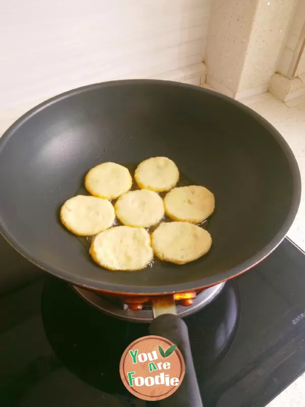 Pan fried Korean potato cake