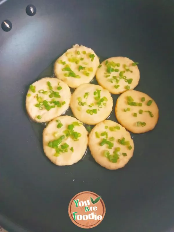 Pan fried Korean potato cake