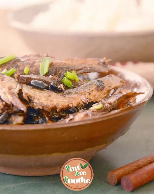 Here comes brother Shan: braised fish with black bean sauce