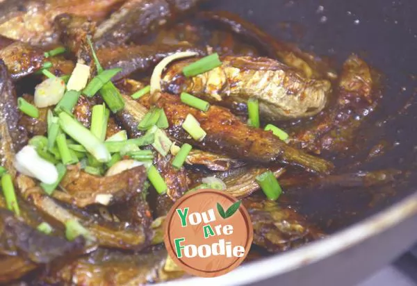 Here comes brother Shan: braised fish with black bean sauce
