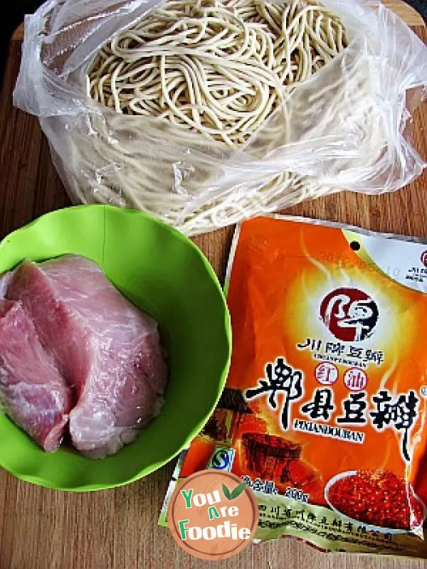 Home style Sichuan fried noodles