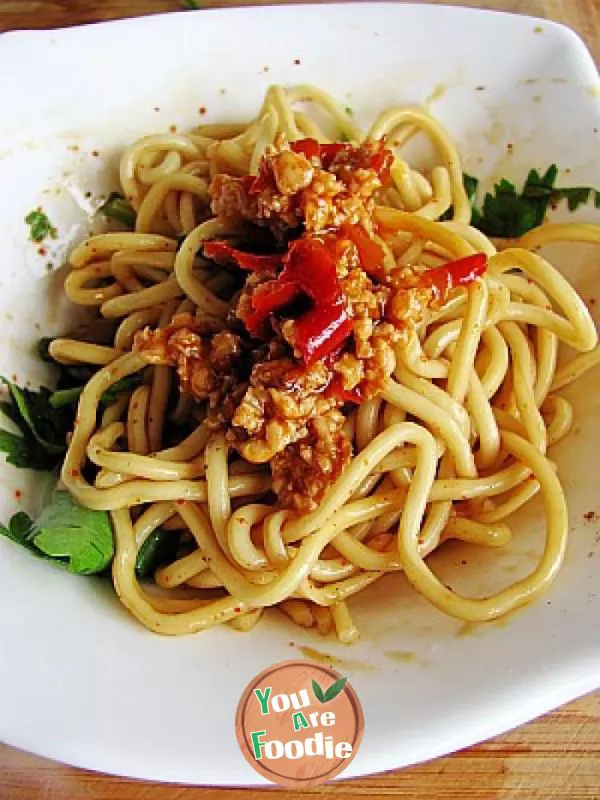 Home style Sichuan fried noodles