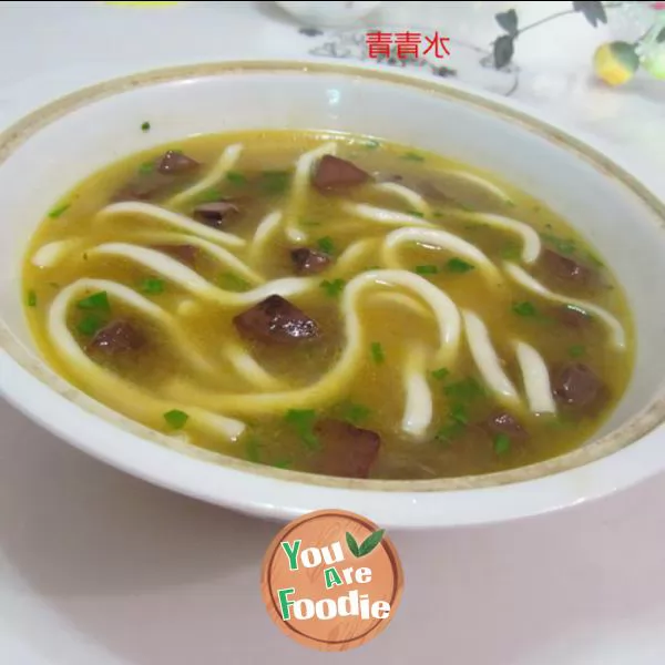 Pig-blood-vermicelli-soup