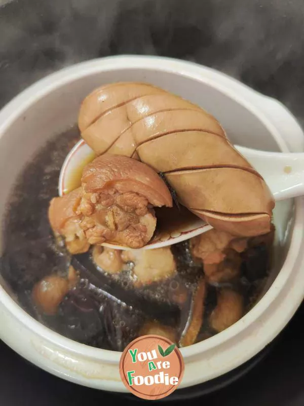 Stewed Pork Tail with Morinda and Eucommia ulmoides