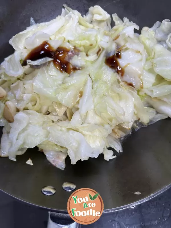 Shredded cabbage