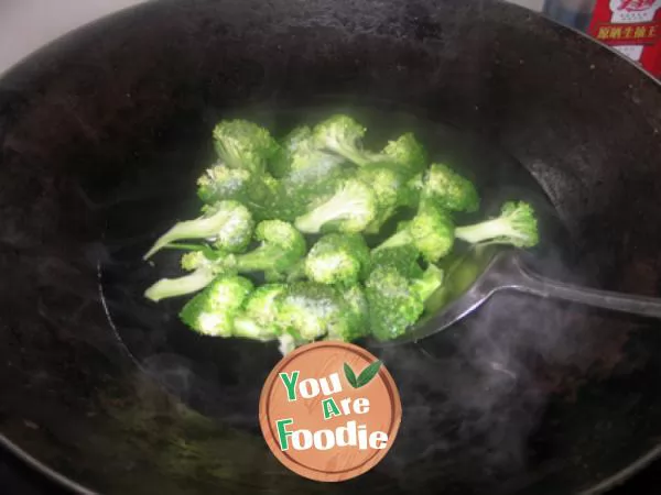 Broccoli in oyster sauce