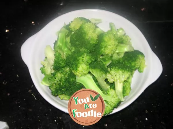 Broccoli in oyster sauce