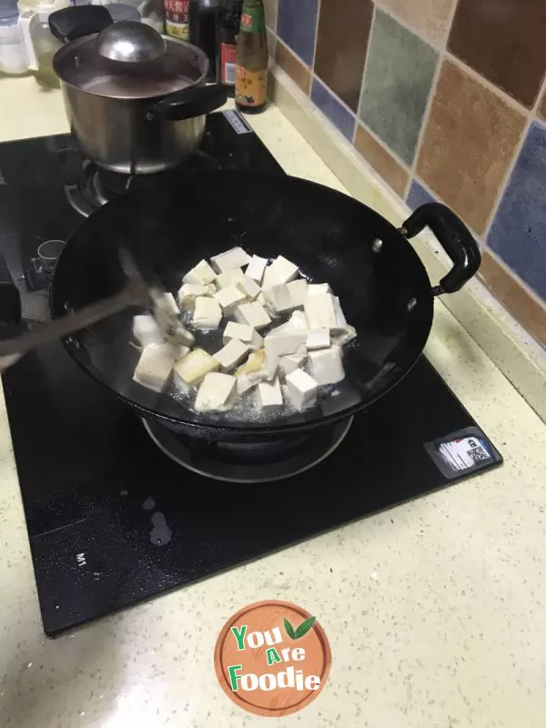 Stir fried tofu