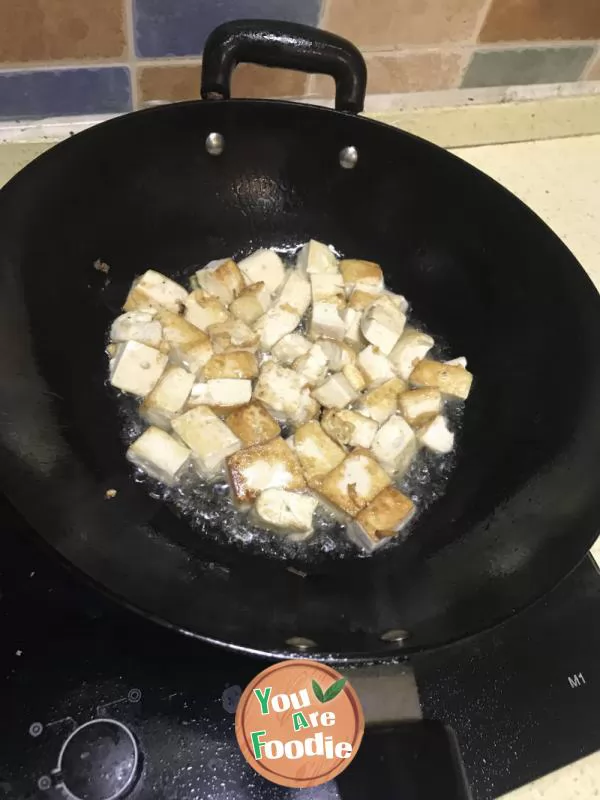 Stir fried tofu