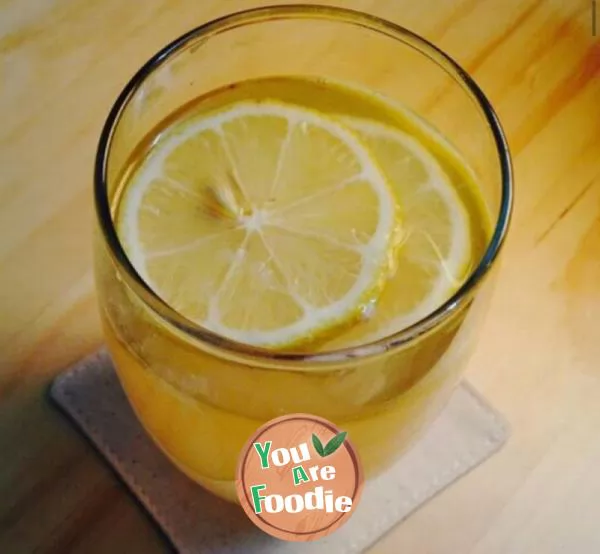 Lemon honey water