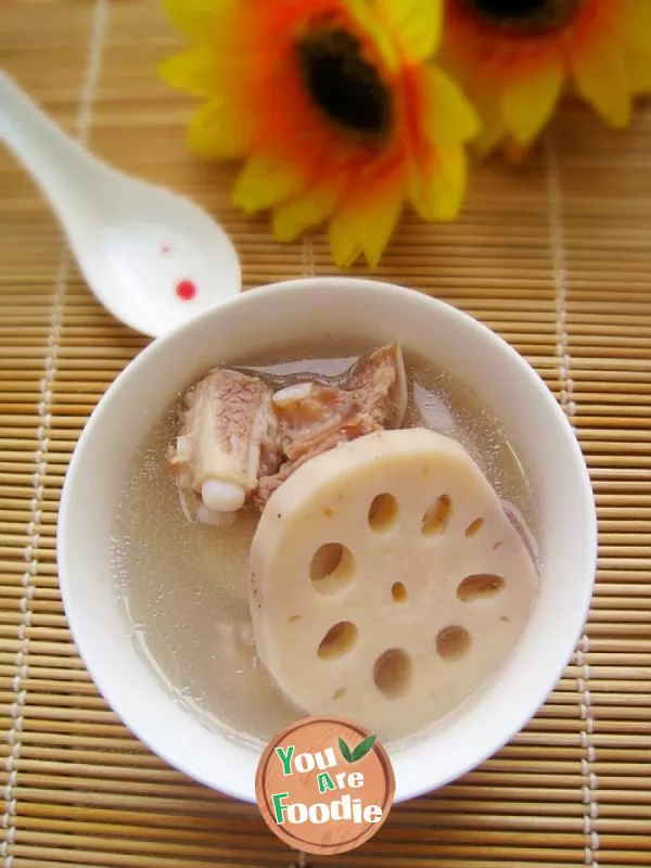 Lotus Root and Rib soup