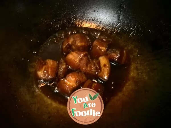 braised pork in brown sauce