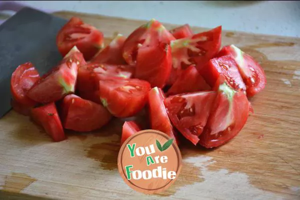 Tomato meatball soup