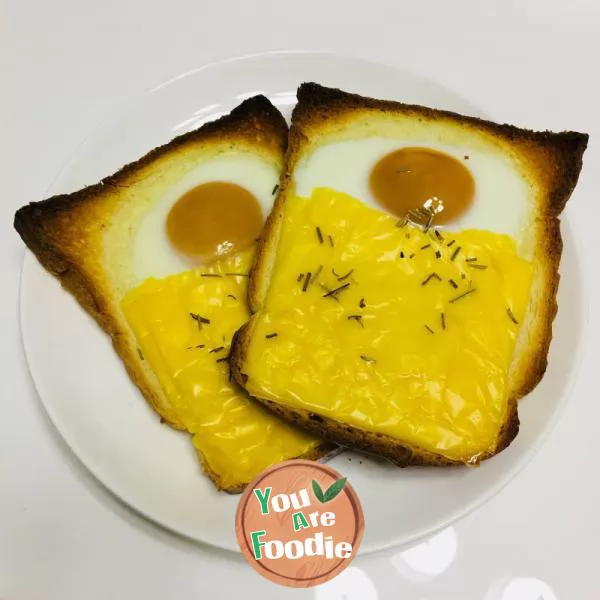 Rosemary egg toast