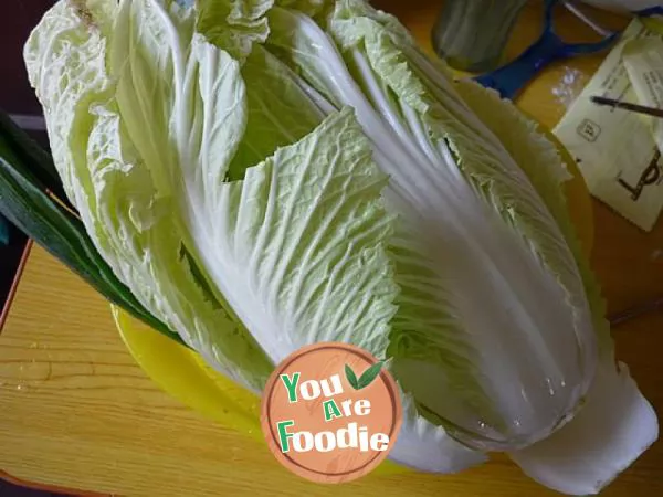 Fried Bun with cabbage and pork