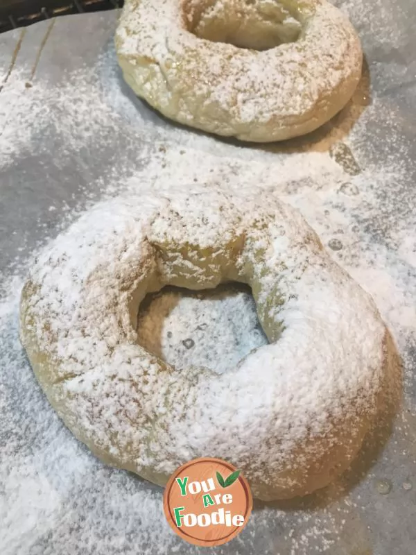 Snow bagel