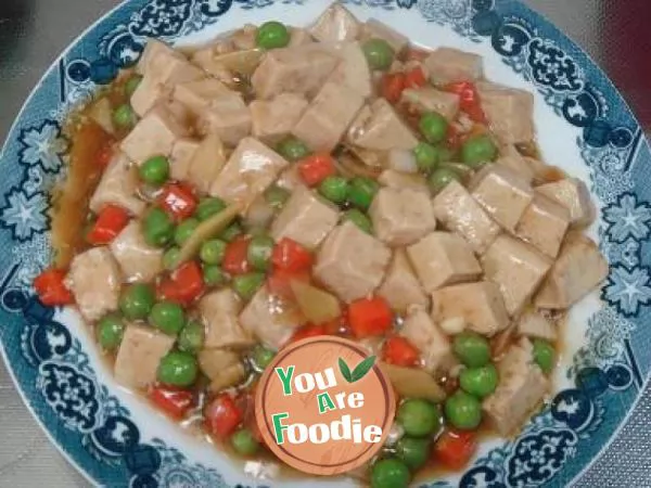 Stewed-tofu-with-fresh-shellfish-sauce