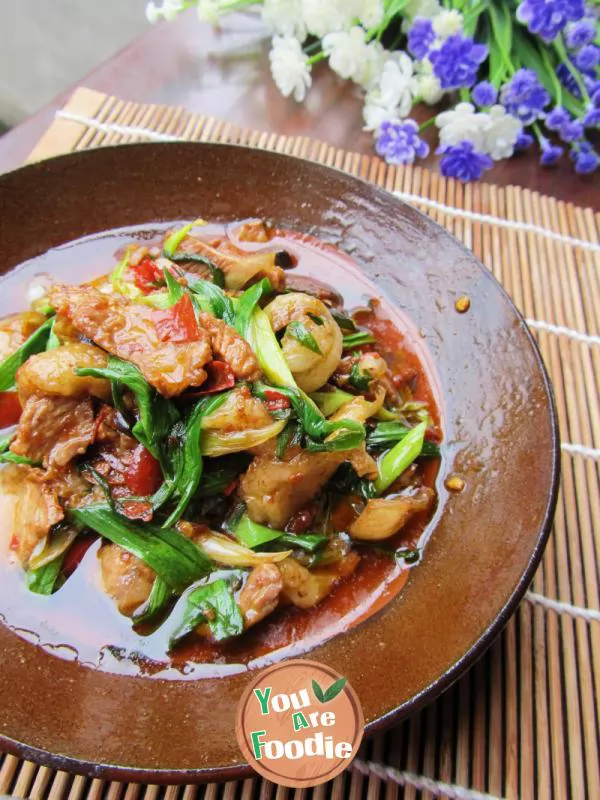 [Sichuan] fried meat with salt