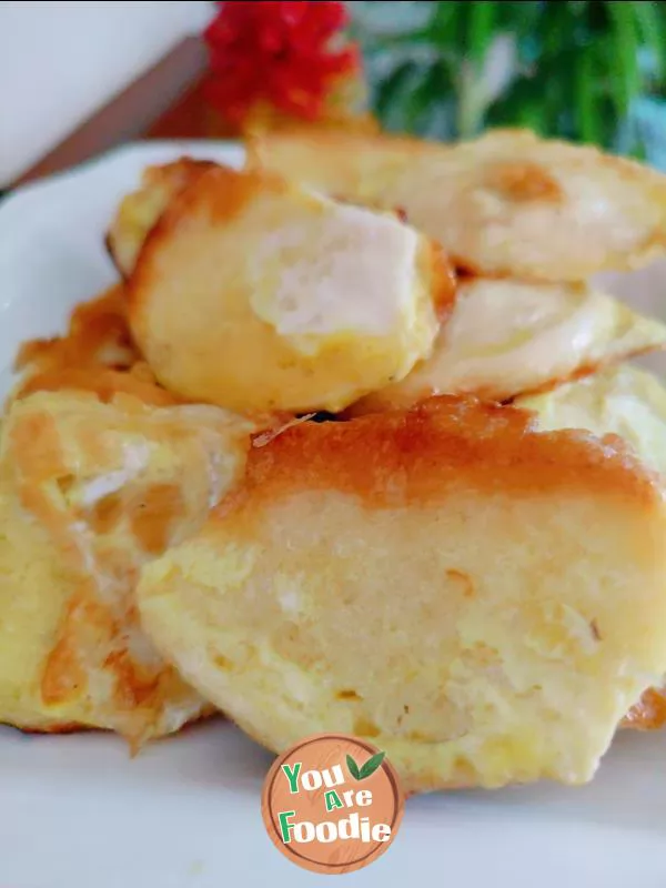 Fried steamed bread slices