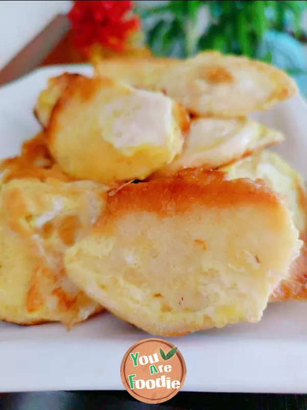 Fried steamed bread slices