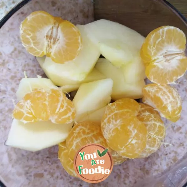 Jujube apple orange water