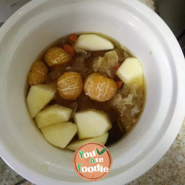 Jujube apple orange water