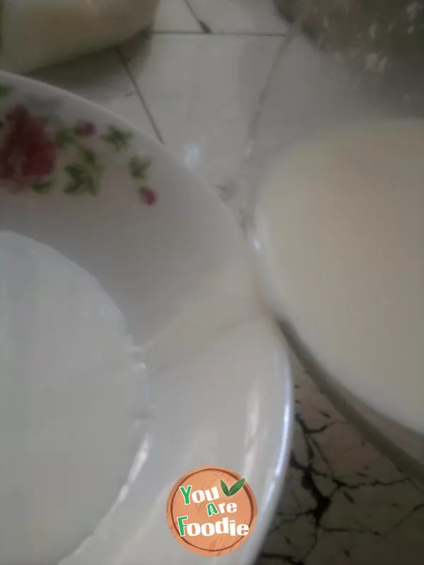 Simple double skin milk