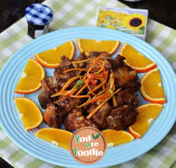 Orange spareribs