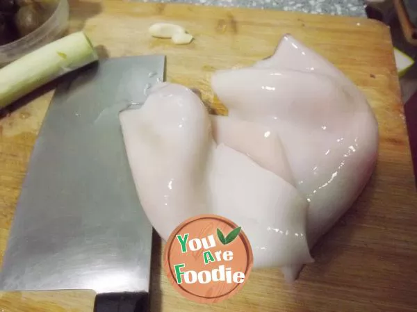 Stewed squid