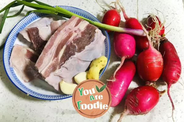 Stewed Beef Brisket with radish#