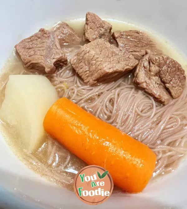 Beef-broth+Rice-noodles